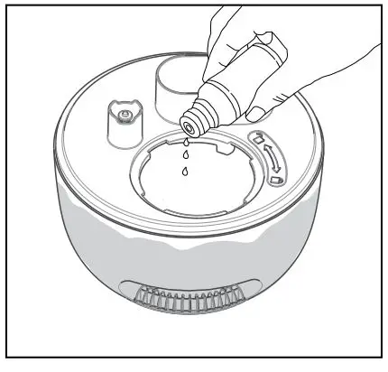 Honeywell-HUL530-series-Ultra-Glow-light-Changing-Humidifier-and-Diffuser-7