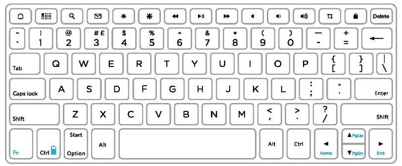 Kurio SMART 8391X Portable Tablet- Keyboard Interface