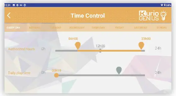 Kurio SMART 8391X Portable Tablet- Time Control