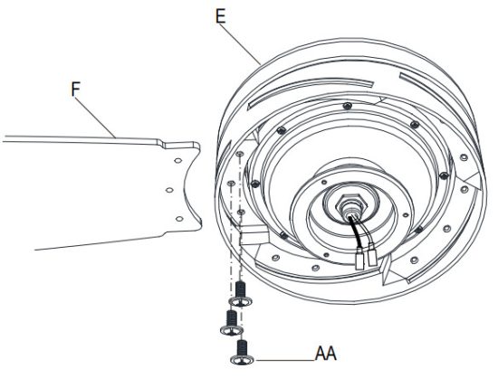 HOME DECORATORS COLLECTION 60 SNYD Driskol 60-Inch Ceiling Fan - Blades