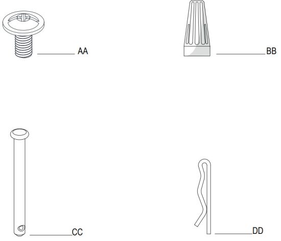 HOME DECORATORS COLLECTION 60 SNYD Driskol 60-Inch Ceiling Fan - HARDWARE