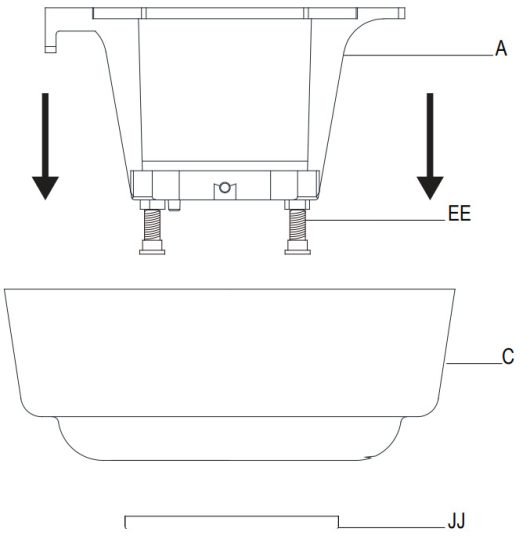 HOME DECORATORS COLLECTION 60 SNYD Driskol 60-Inch Ceiling Fan - Preparing