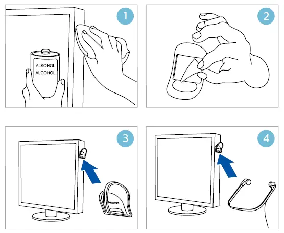 Install the hanging bracket