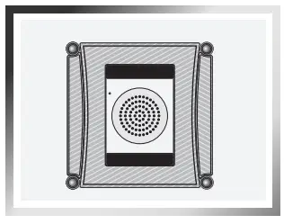 Install the cleaning cloth