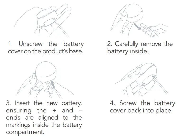 FOREO Luna Play Plus T Sonic Facial Cleansing and Massaging Device - CHANGING THE BATTERY