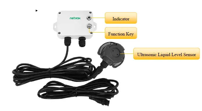 netvox-R718PA22-Wireless-Bottom-Mounted-Ultrasonic-Liquid-Level-Sensor-1