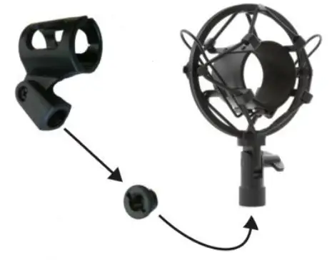 VONYX CMS300 Series CMS300B Studio Microphone Set - fig 1