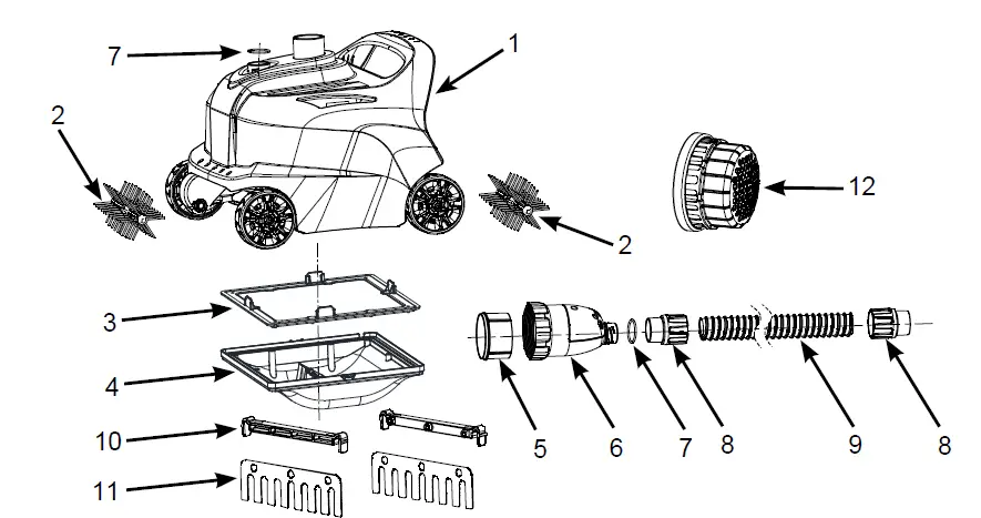 STIGA MCS 470 Li 48 Series Powered Lawn mower fig 2