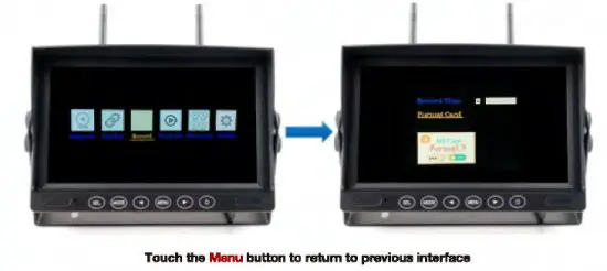 Dongguan Antaina Vision Wireless Backup Camera System with Touch Button fig 16
