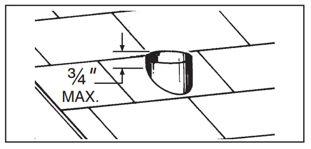 BROAN- 636AL- Roof -CAP-fig 2