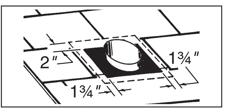 BROAN- 636AL- Roof -CAP-fig 5