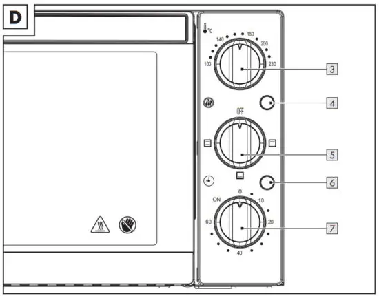 SILVERCREST SGB 1200 F1 Mini Oven - figure 3
