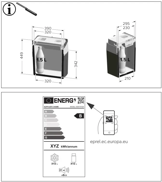 MOBICOOL Mobile thermoelectric cooler - USE 3