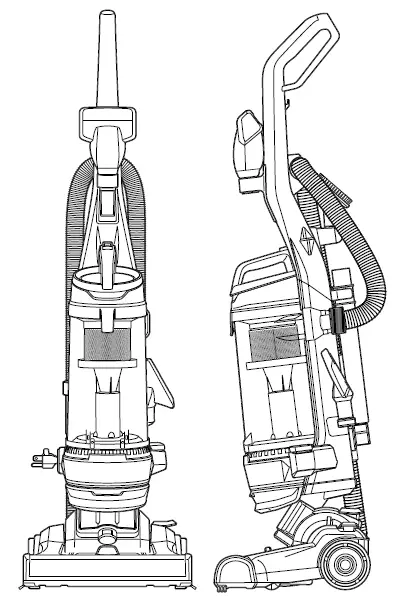 BISSELL 2256 Series CleanView Swivel Rewind Pet Vacuum Cleaner