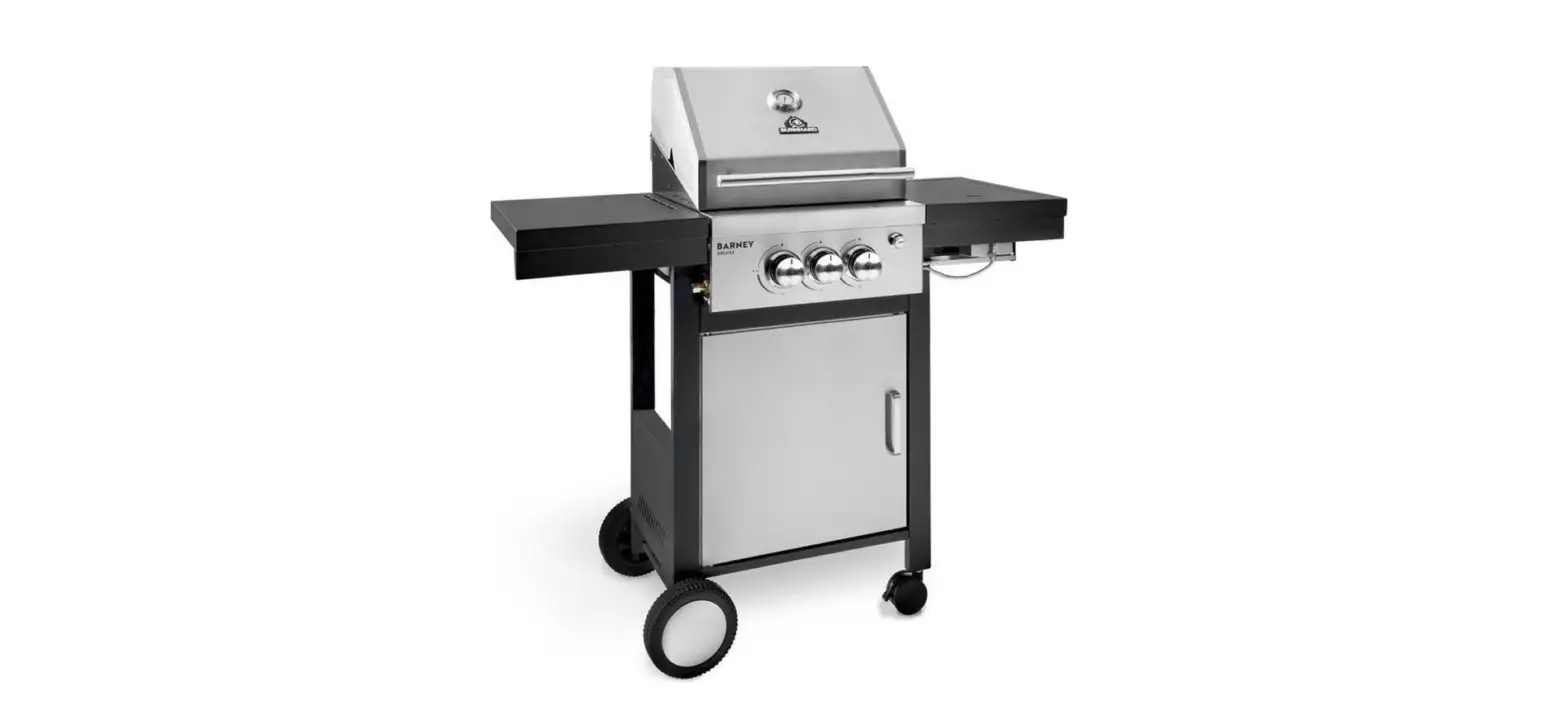 Burnhard Barney Deluxe 2-burner Gas Barbecue Deluxe User Manual