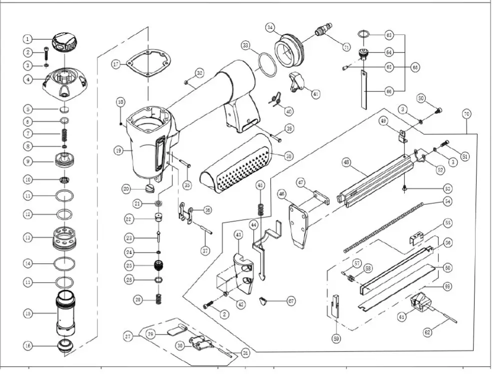 SUREBONDER-T-50-9600B-Pneumatic-Heavy-Duty-Standard-Staple-Gun-4