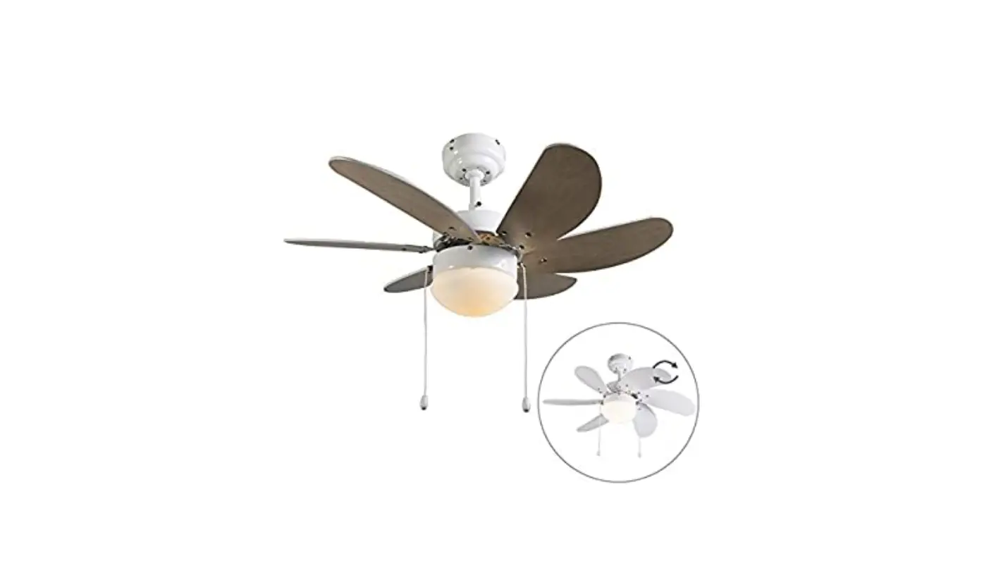 Qazqa 92642 30-inch Ceiling Fan Instruction Manual