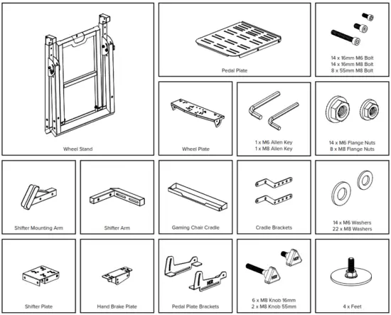 NEXT LEVEL RACING WS 2 0 Wheel Stand - fig 3