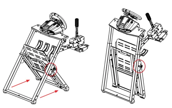 NEXT LEVEL RACING WS 2 0 Wheel Stand - fig 40