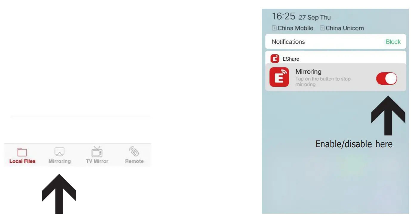 infobit iShare E Receiver Box app 12