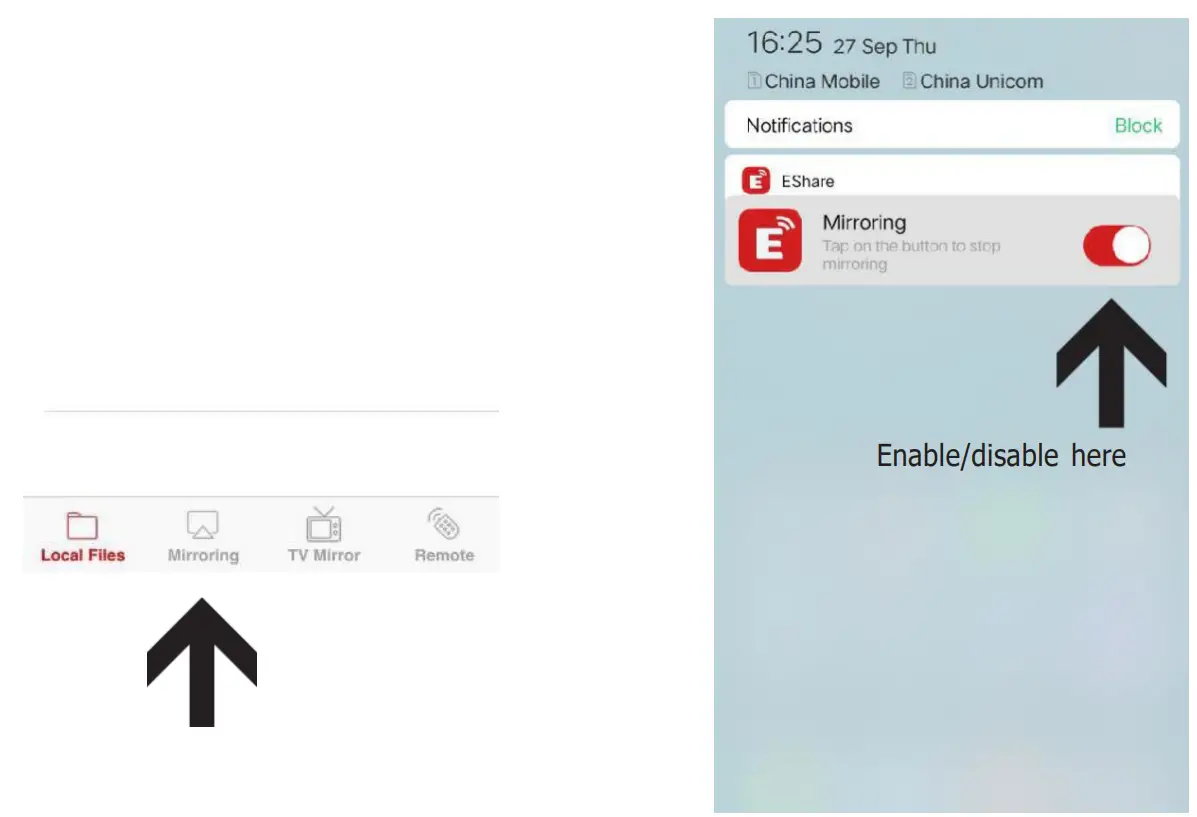 infobit iShare E Receiver Box app 18