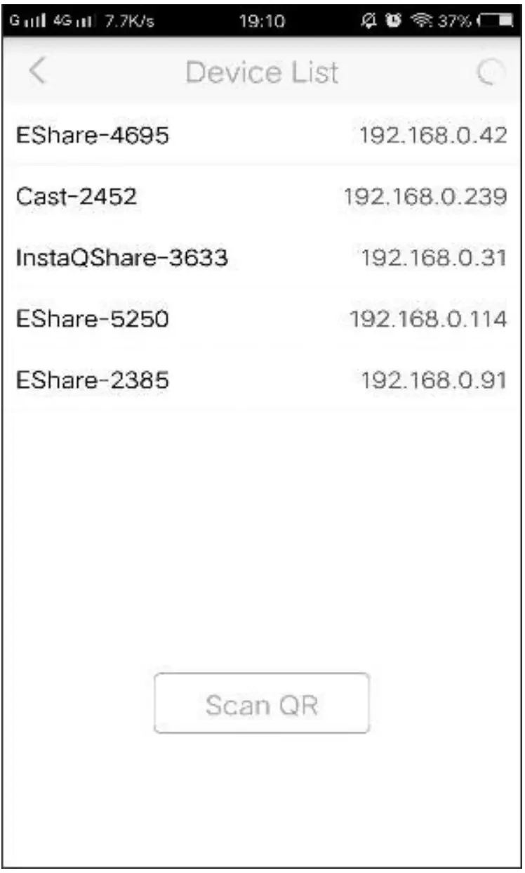 infobit iShare E Receiver Box app 20