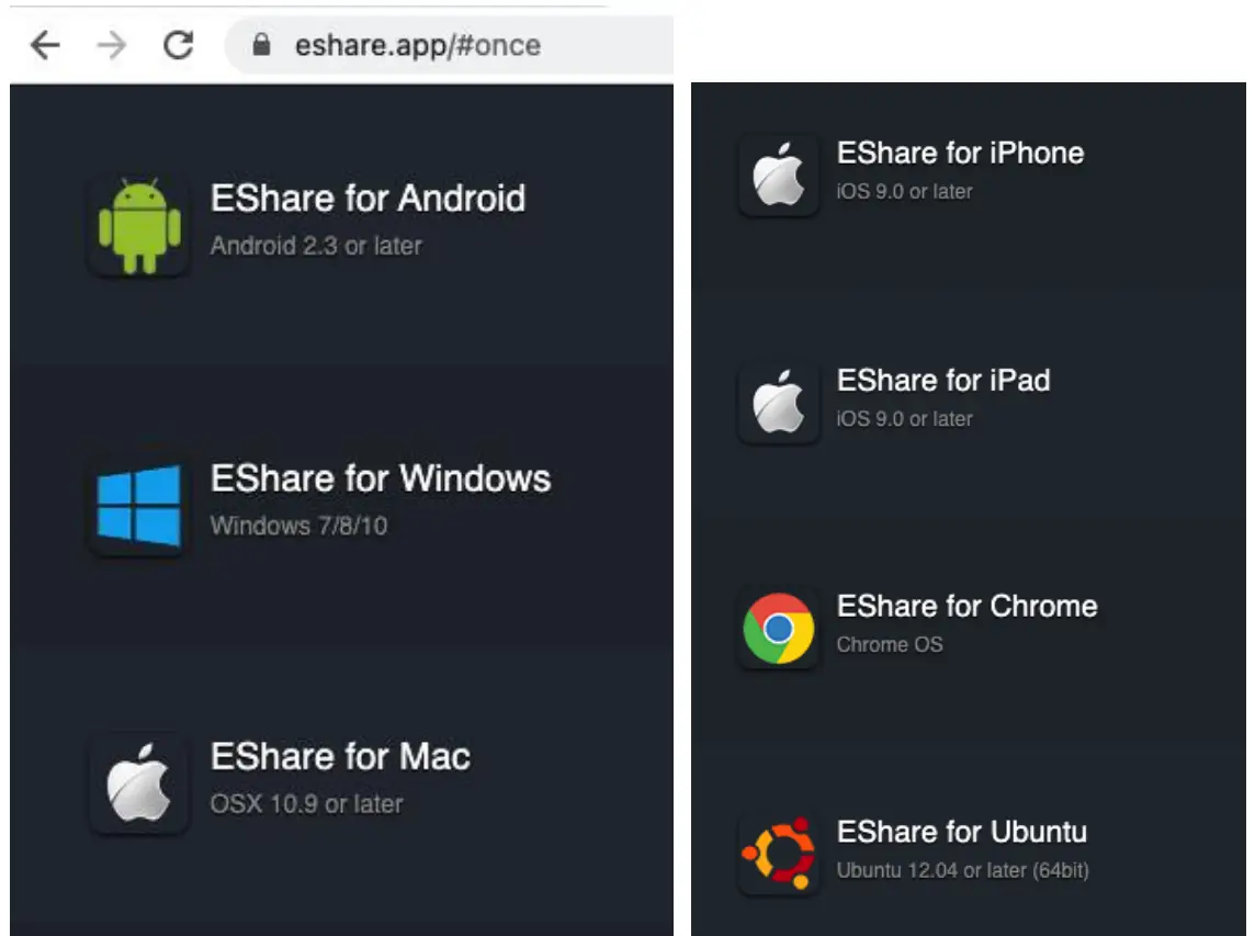 infobit iShare E Receiver Box app 22