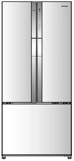 Panasonic NR CY55CGKAU 494L French Door Fridge