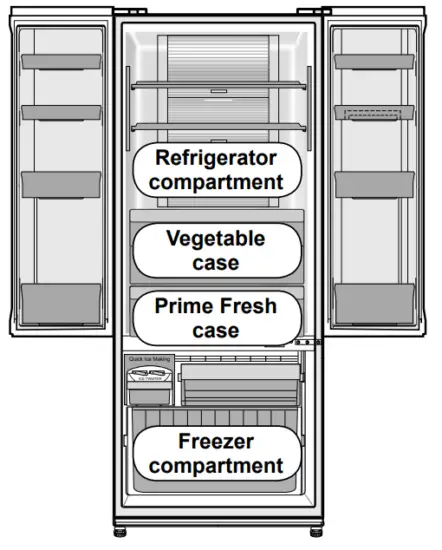 Panasonic NR CY55CGKAU 494L French Door Fridge - fig 18