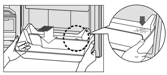 Panasonic NR CY55CGKAU 494L French Door Fridge - fig 47