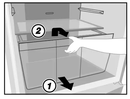 Panasonic NR CY55CGKAU 494L French Door Fridge - fig 50