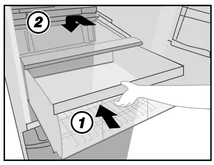 Panasonic NR CY55CGKAU 494L French Door Fridge - fig 51