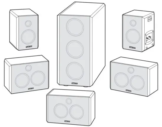 Teufel System 4 5 1 Home Cinema Speaker Set