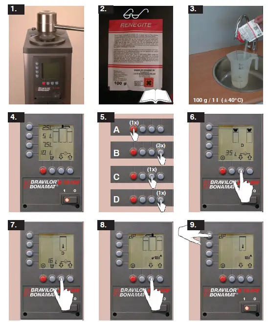 BRAVILOR BONAMAT B20 HW Round Filtering Machine with Hot Water Tap-13