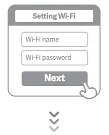 Set up the network connection Figure 4