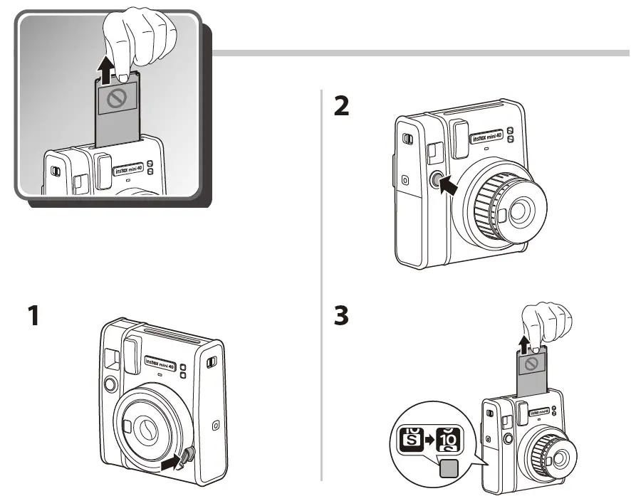 FUJIFILM instax mini 40 Instant Camera 02