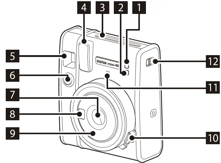 FUJIFILM instax mini 40 Instant Camera 04
