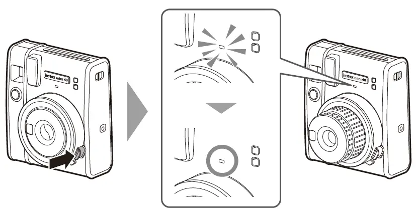 FUJIFILM instax mini 40 Instant Camera 07