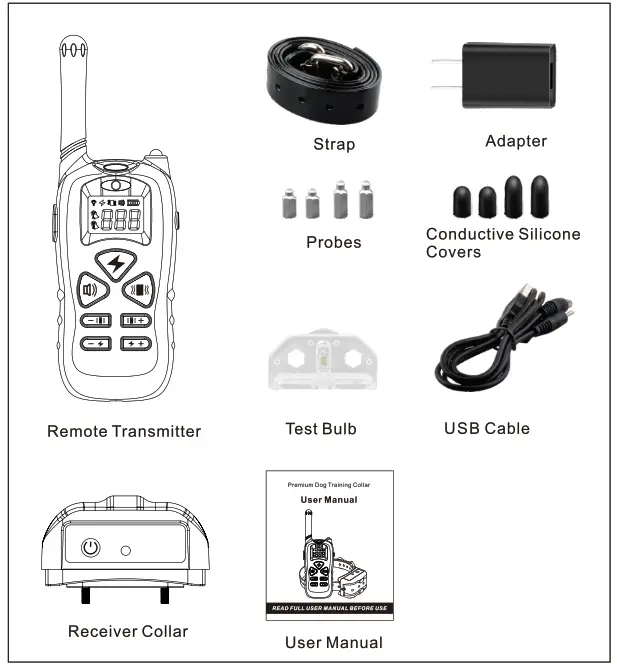Smart P11 Dog Training Collar - fig