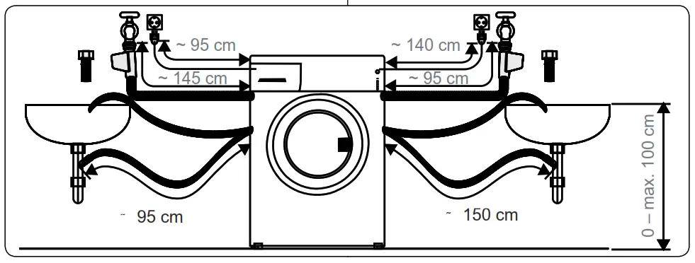 SHARP ES-HFH814AWC-IT Washing Machine - 5