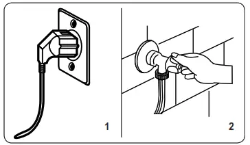 SHARP ES-HFH814AWC-IT Washing Machine - Operating