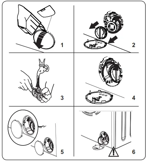 SHARP ES-HFH814AWC-IT Washing Machine - Pump Filter