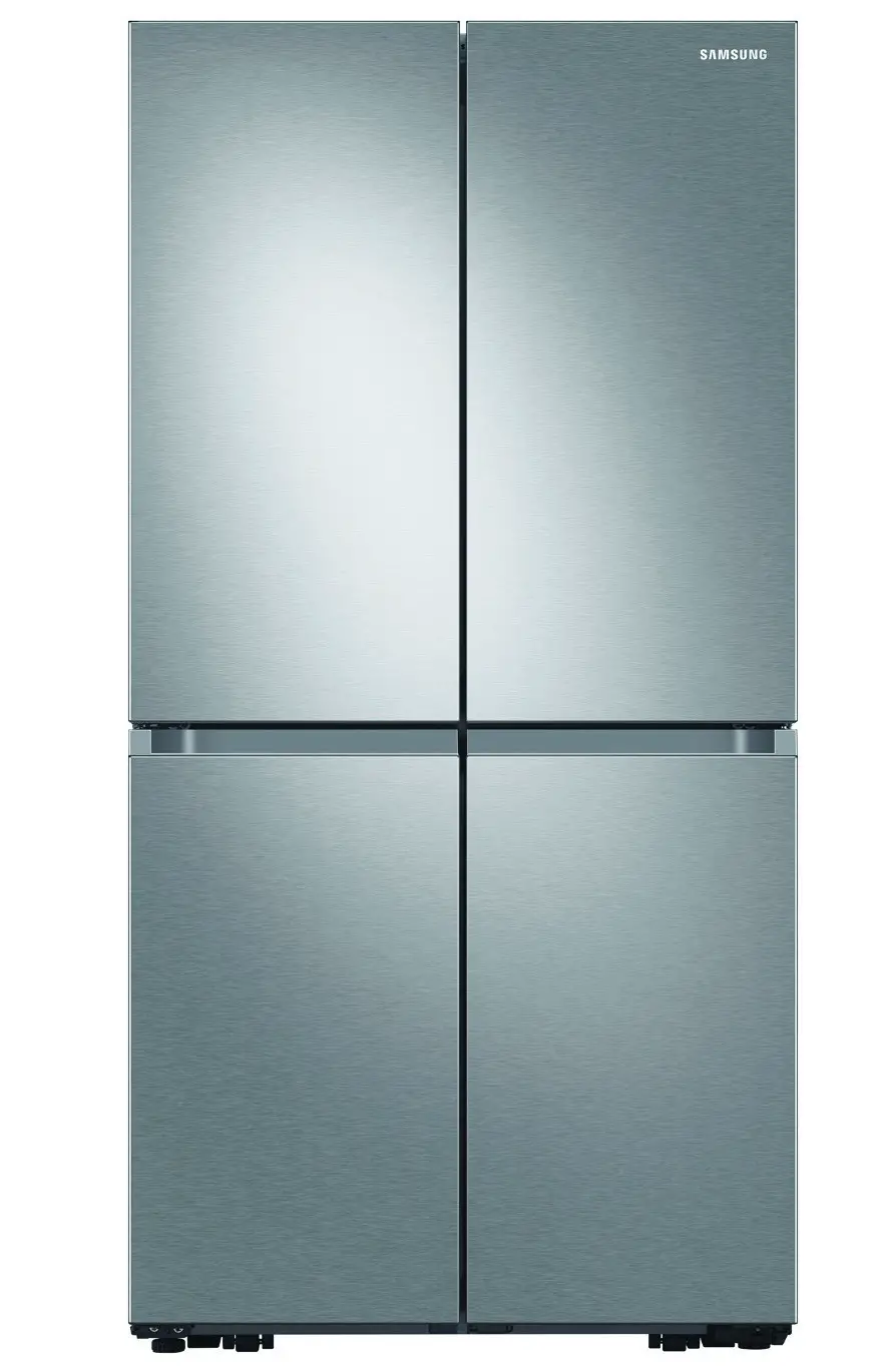 Smart 4-Door Flex Refrigerator with Beverage Center and Dual Ice