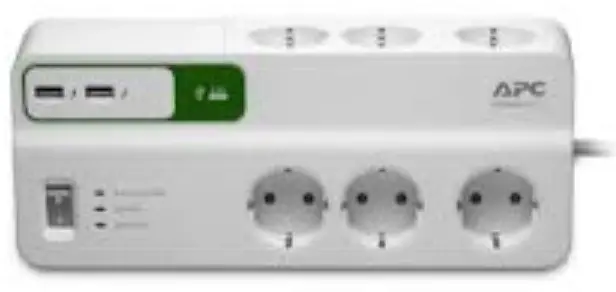 APC PM6U Essential or Home or Office Surge Protector