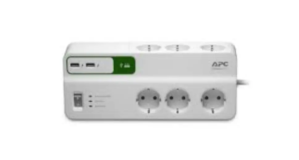 Apc Pm6u Essential Or Home Or Office Surge Protector Instruction Manual