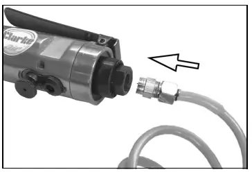 Clarke CAT219 3 or 8 Inch Reversible Air Drill-fig4