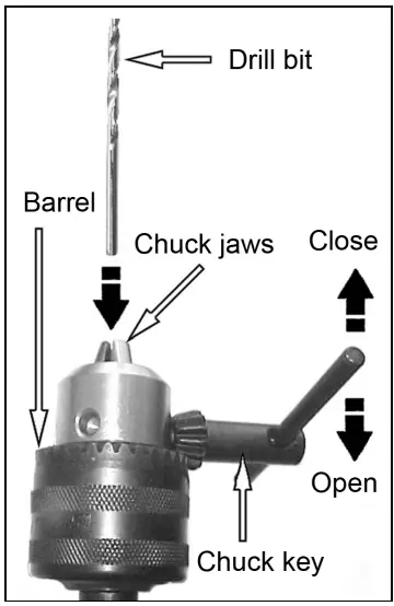 Clarke CAT219 3 or 8 Inch Reversible Air Drill-fig5