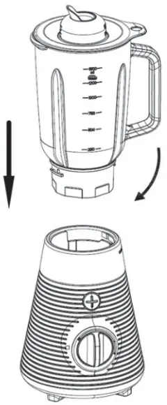 BLENDING JAR ASSEMBLY