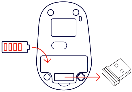 Trust 24658 Wireless optical mouse - FIg 1