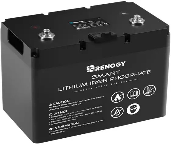 RENOGY RBT100LFP12S-US Lithium Iron Phosphate Battery-product